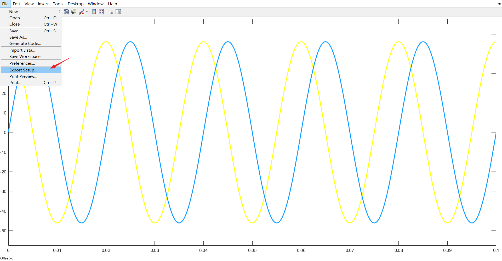 如何将Matlab/Simulink的仿真波形输出并利用Visio编辑? - 知乎