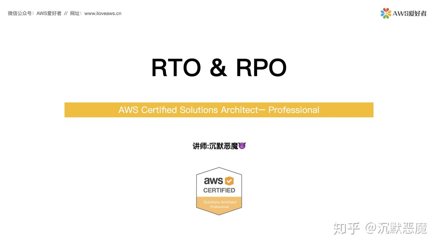 RTO&RPO - 知乎