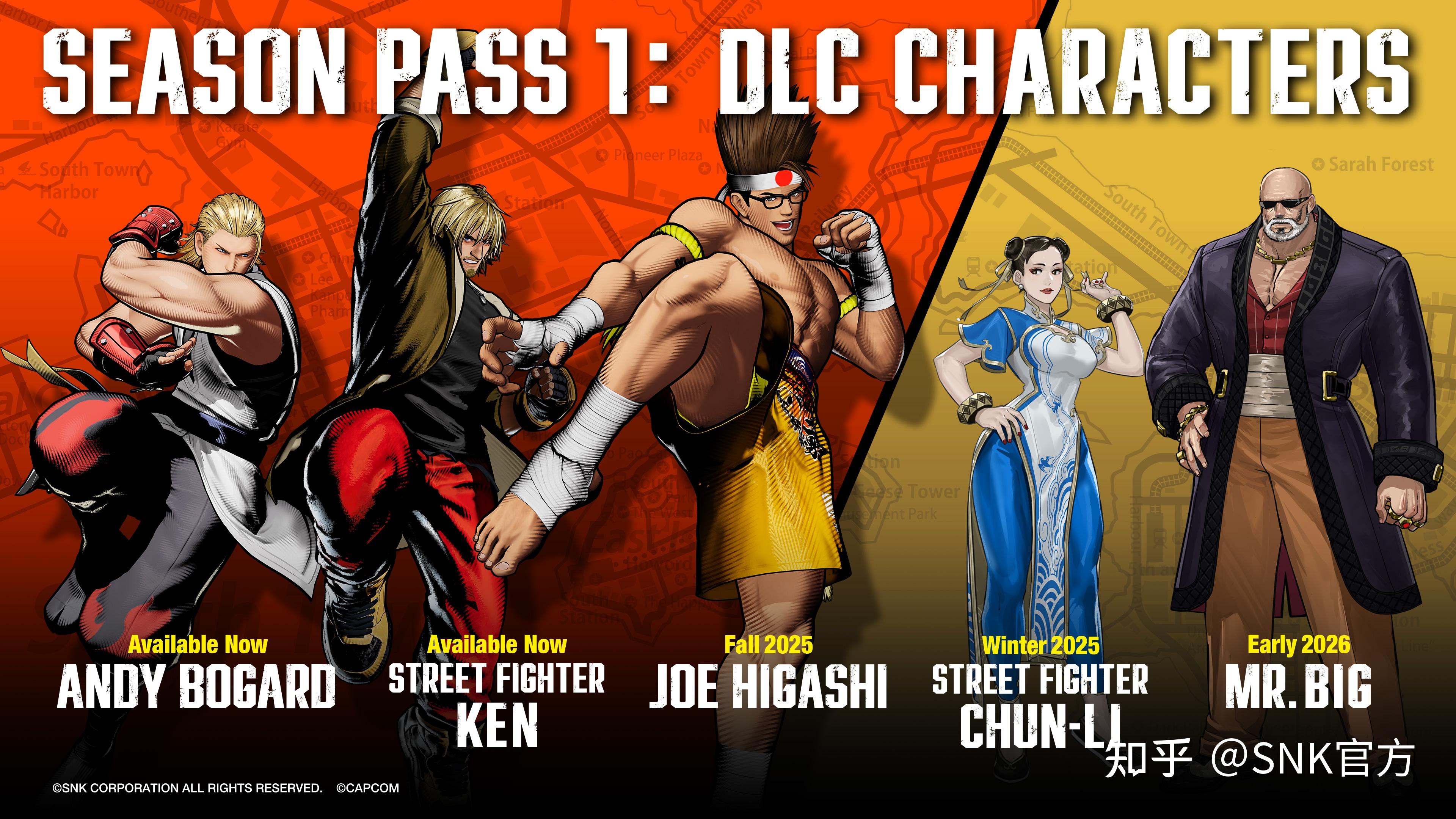 SNK新作《饿狼传说:群狼之城》今秋将推出的DLC“东丈”预告公开 - 知乎