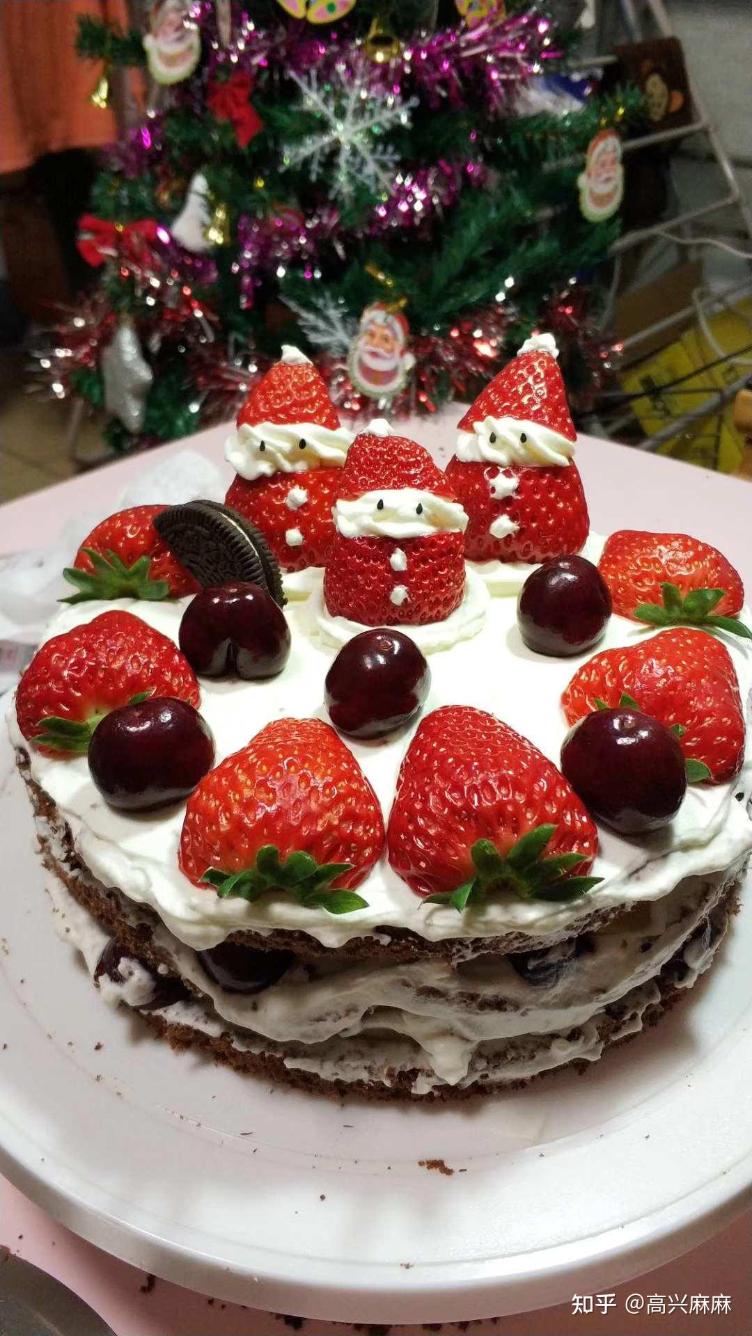 不要色素,不会裱花,教你如何在家做出高颜值蛋糕