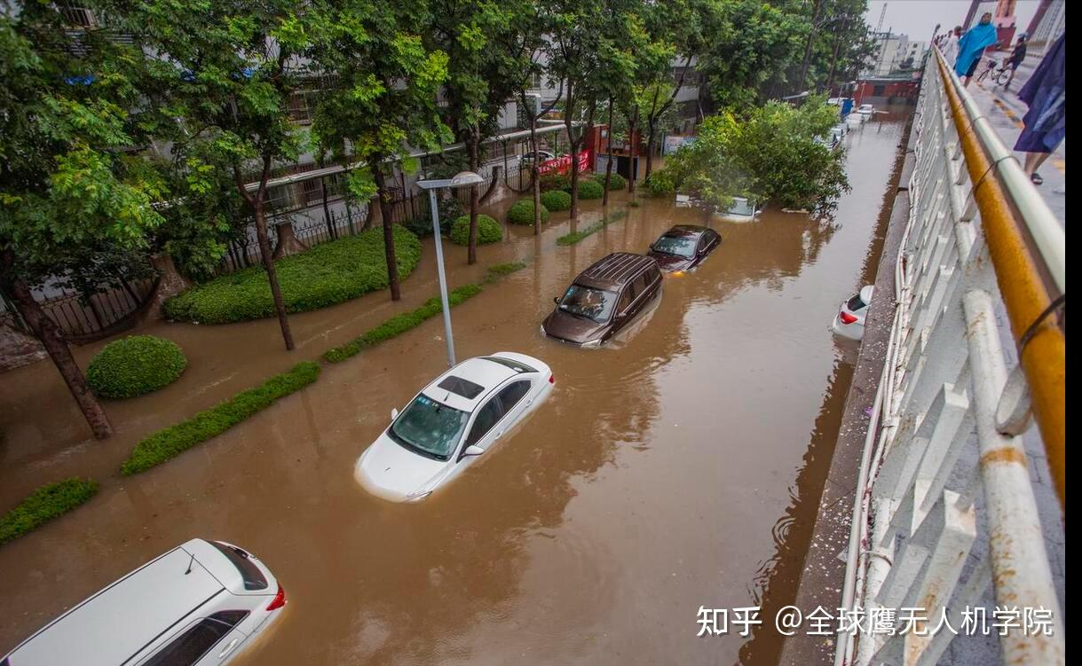 河北涿州灾情严峻超50万人受影响无人机助力抗洪救灾