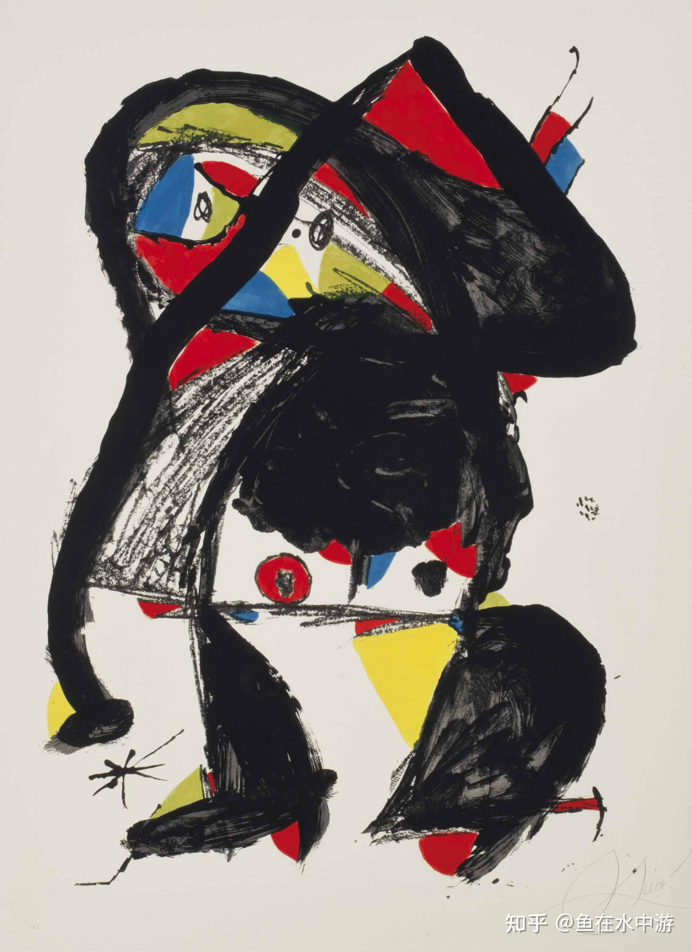 世界名画(四十三)胡安·米罗(joan miró)第一部分