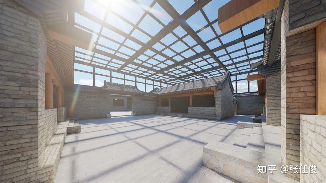 watte四合院屋顶还能这样装天窗在自然中造镜
