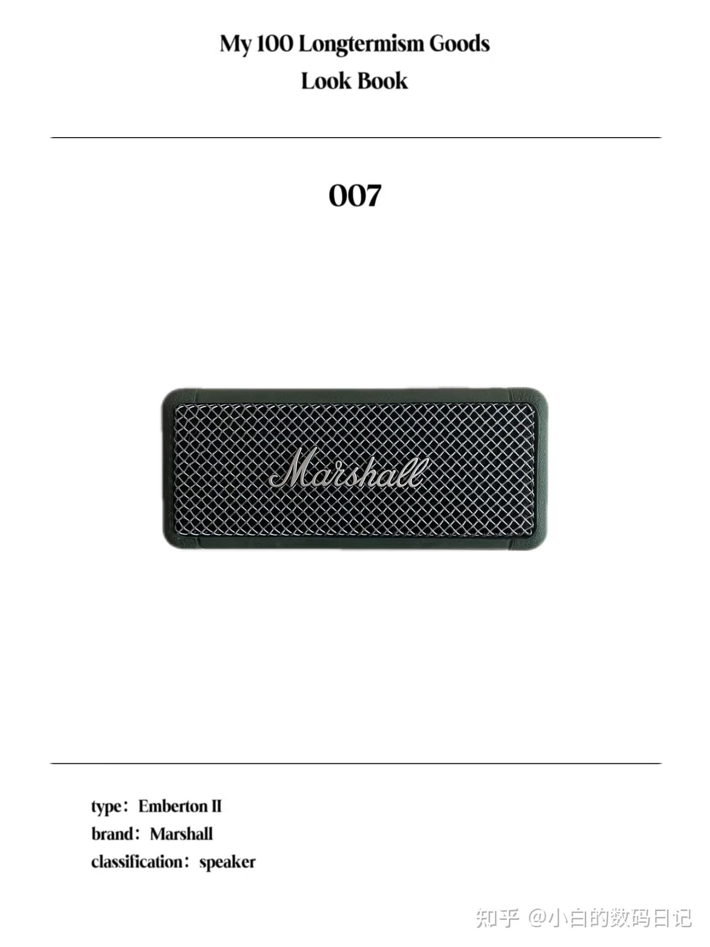 ㅤㅤ类别音响ㅤ马歇尔ㅤmarshall品牌ㅤemberton ii