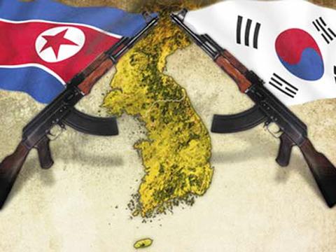 三八线东方的柏林墙