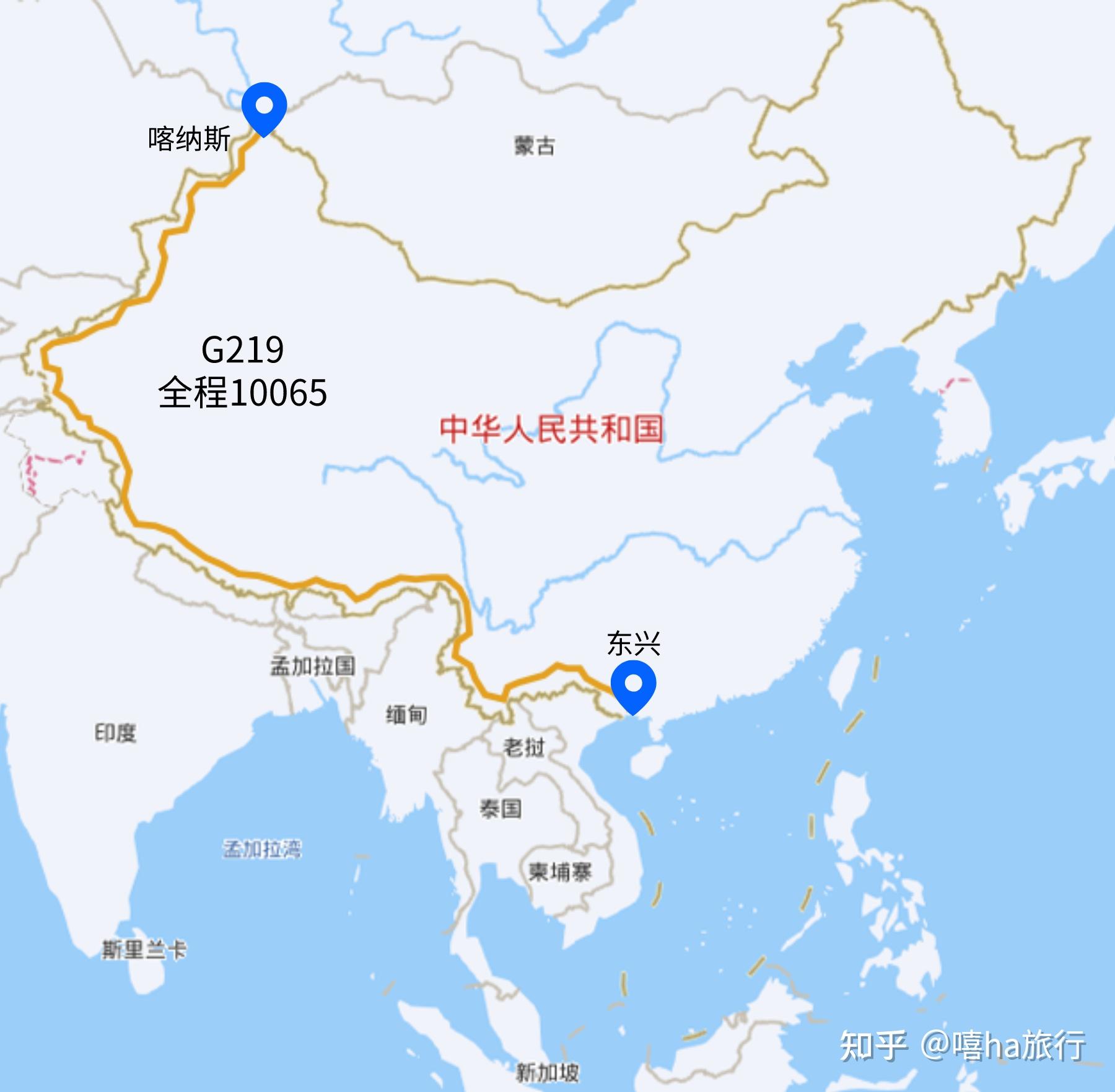 总听大家说 318 国道,那么 219 国道怎么样? - 知乎