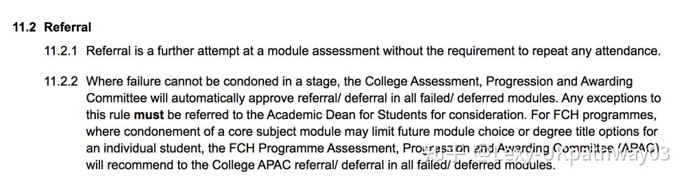 tqa-manual/aph/progression/#condonement可以软挂四分之一的学分