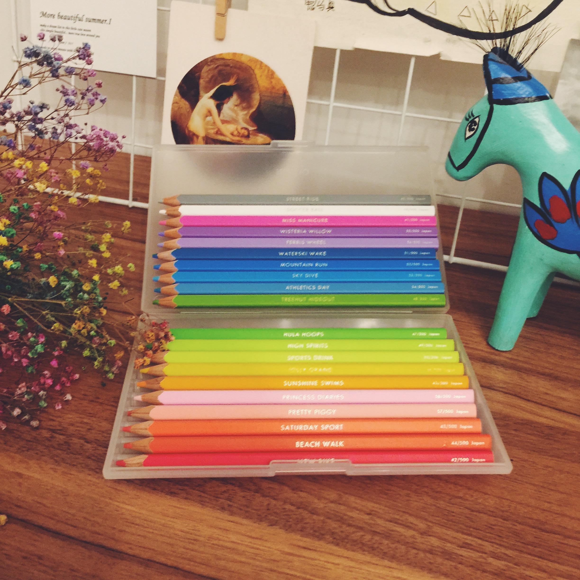 有人买了500色彩色铅笔吗感觉怎么样