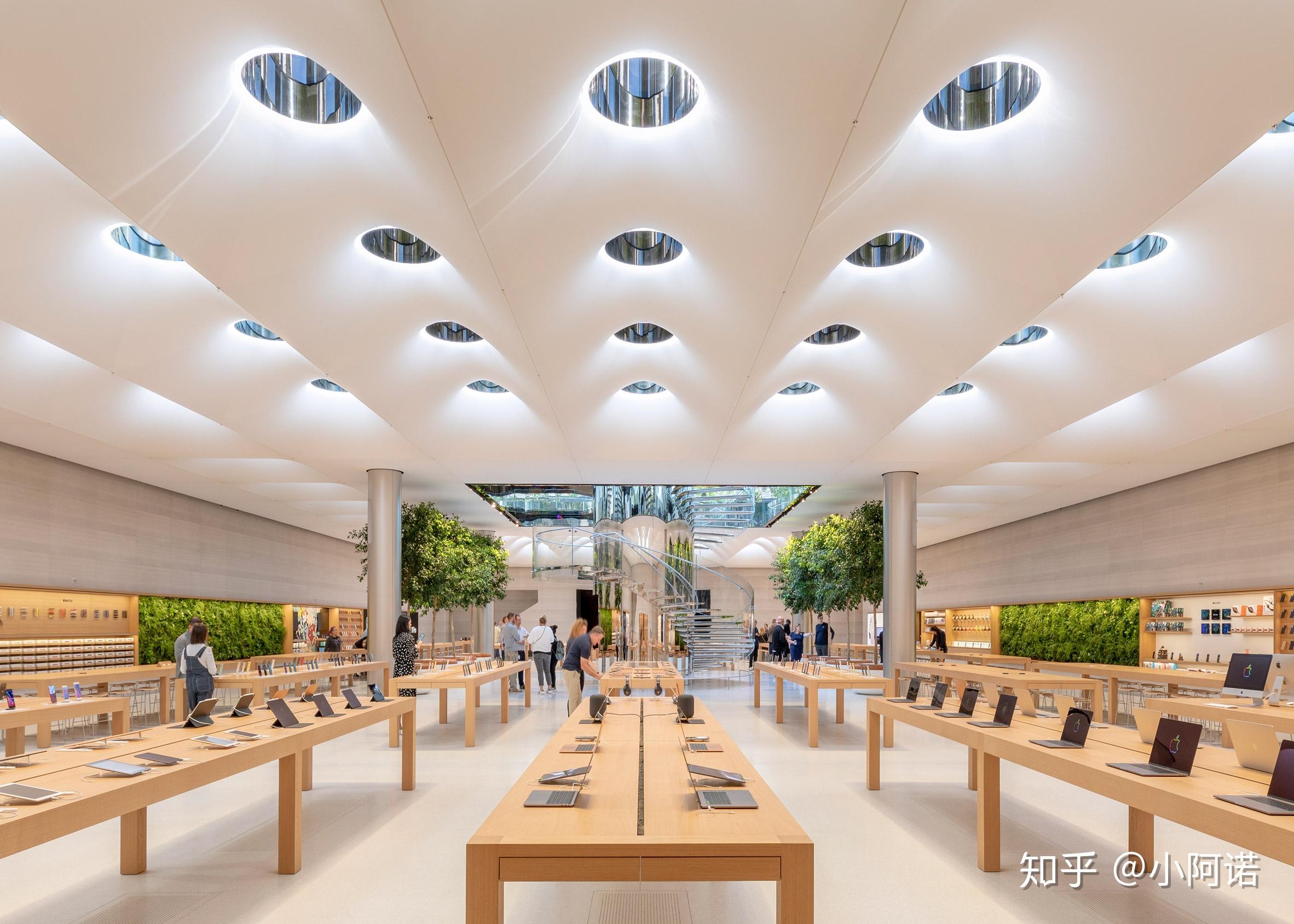 苹果专卖店的装修好在哪里?