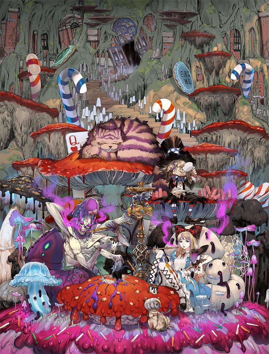 有哪些描绘魔法世界的插画