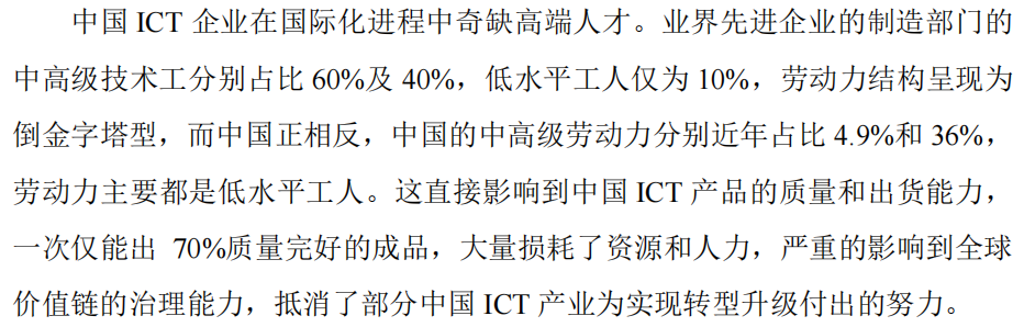 技術ict產業升級研究中國ict產業面臨的問題ict產業升級理論及路徑1