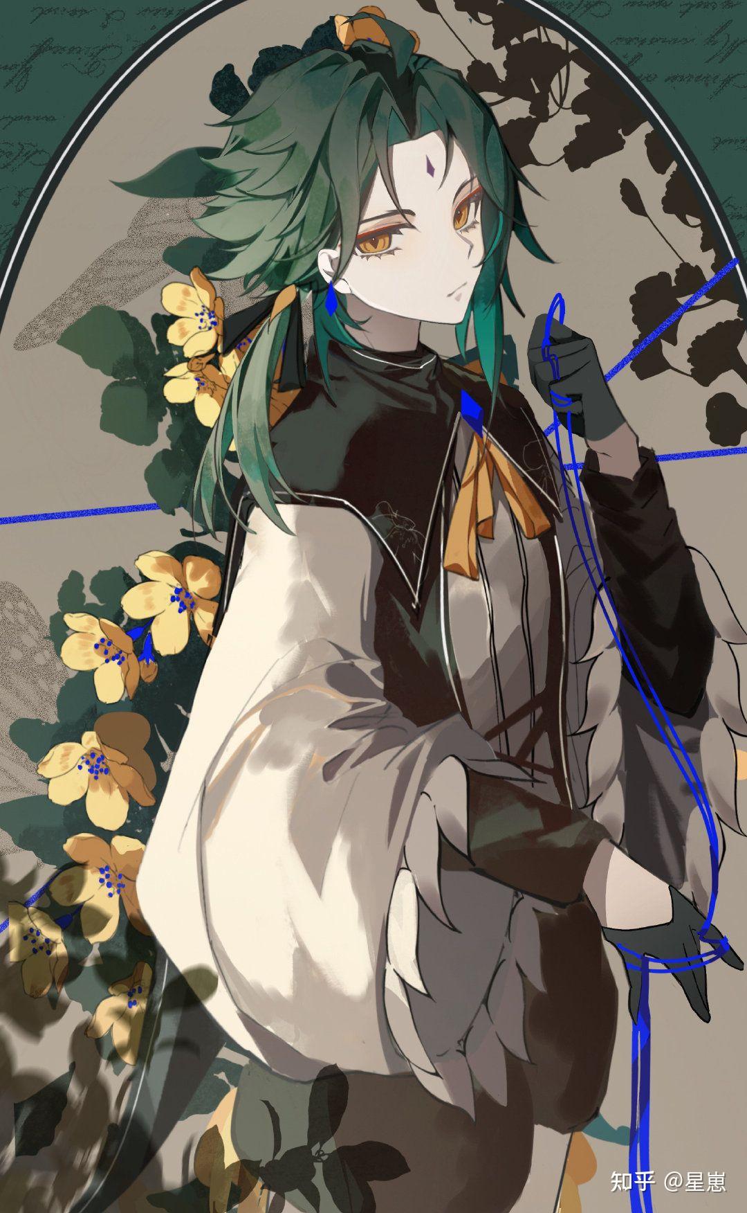 求原神魈高清美图无水印? - 知乎