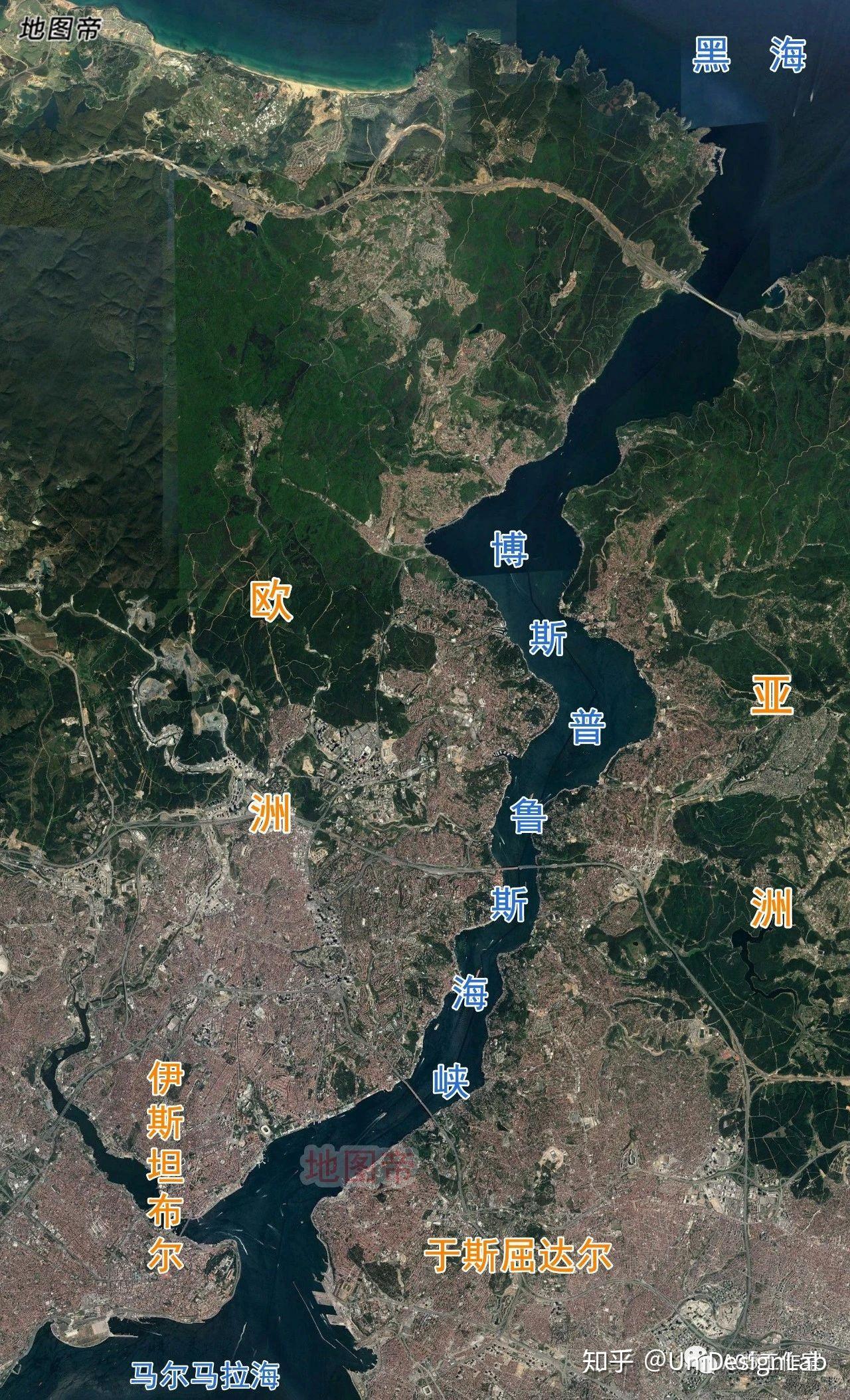 伊斯坦布尔之所以地理位置重要,是因为其位于博斯普鲁斯海峡两岸,是