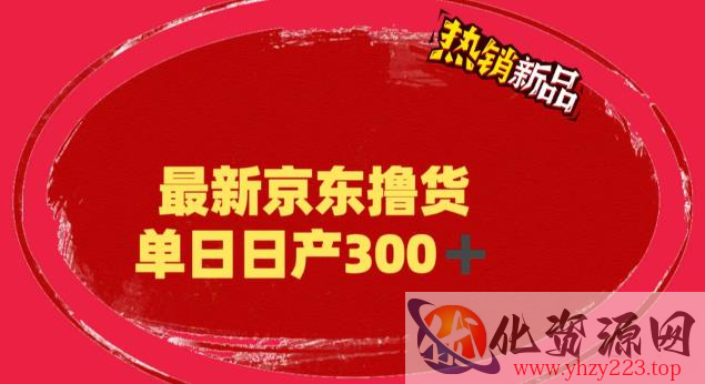 外面最高收费到3980的京东撸货项目，号称日产300+的项目（详细玩法视频教程）