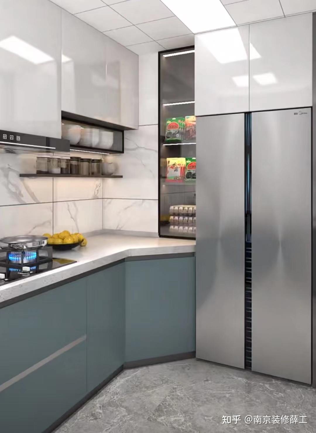 要说到冰箱位置,首选的必须是厨房.