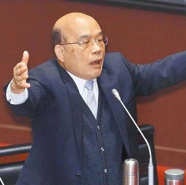 苏贞昌居然敢这么夸自己?