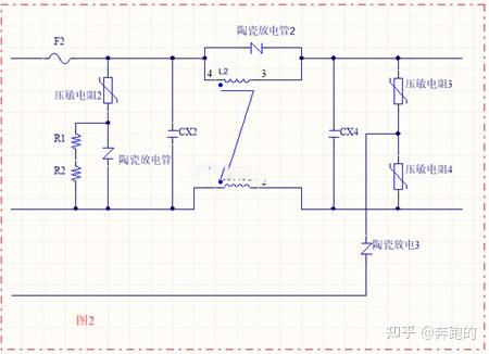 压敏电阻接线图图片