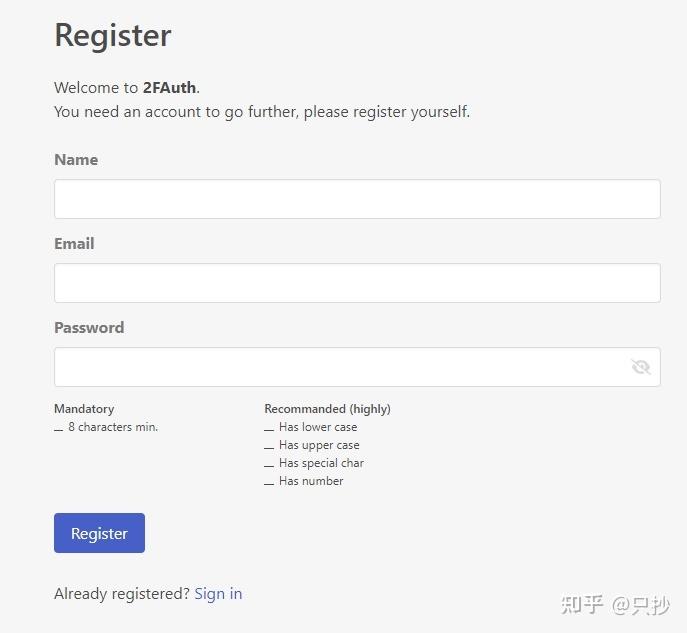 自建双因素认证器 2FAuth 完美替代 Google Auth / Microsoft Auth - 知乎