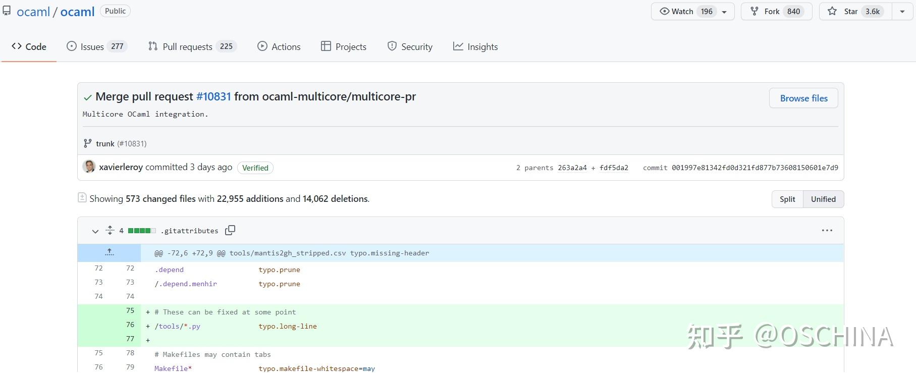 Multicore OCaml 被合并进上游 知乎