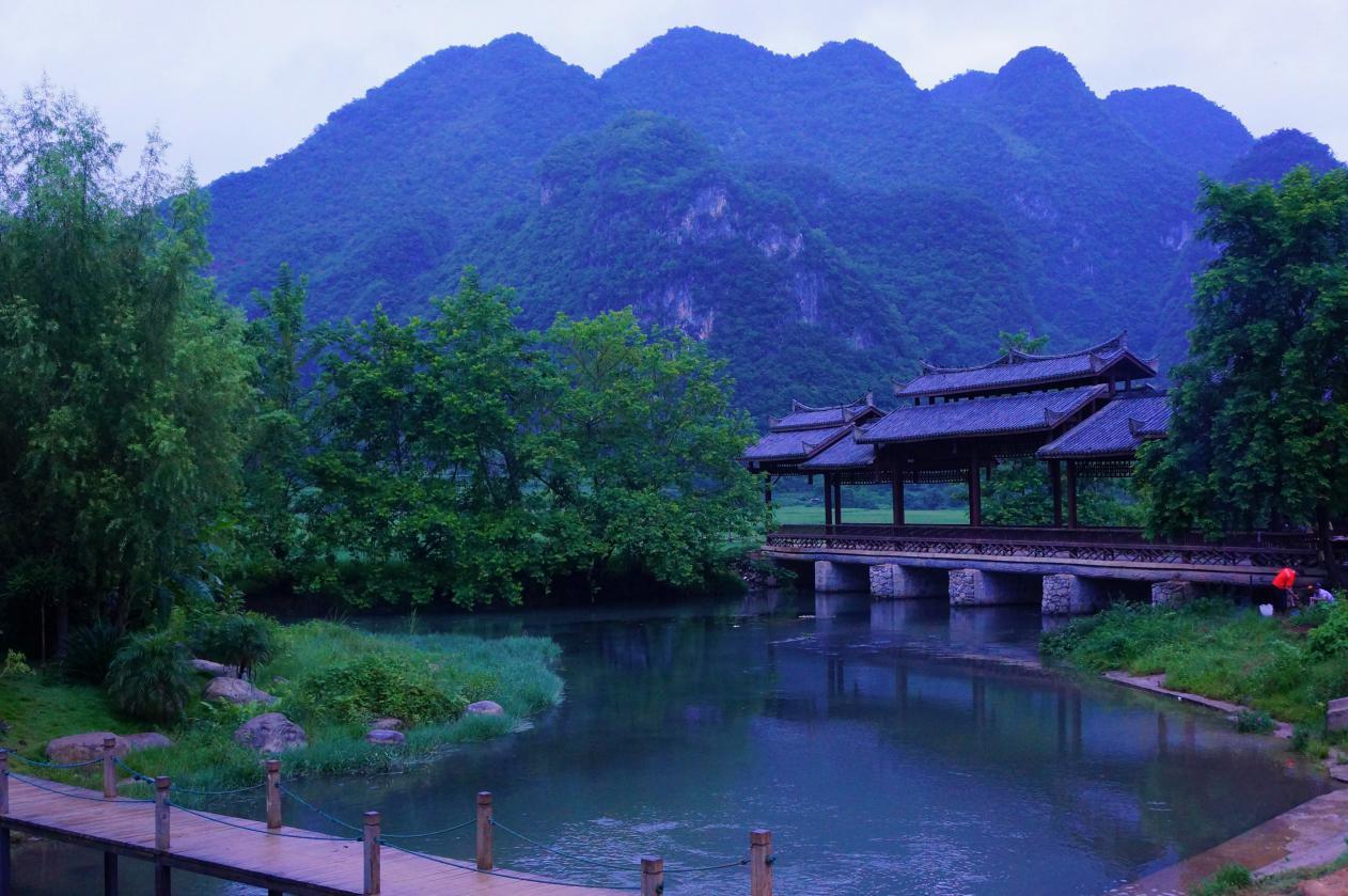 桃花源记中的坝美村变得更像桃花源记了