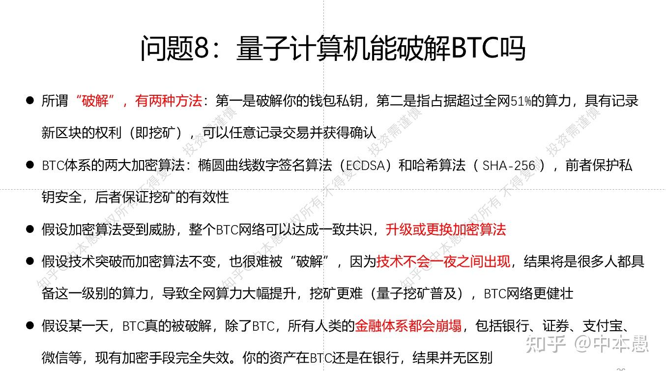 比特币还能再涨多少倍？第17期-问题解答：会被破解吗？ - 知乎