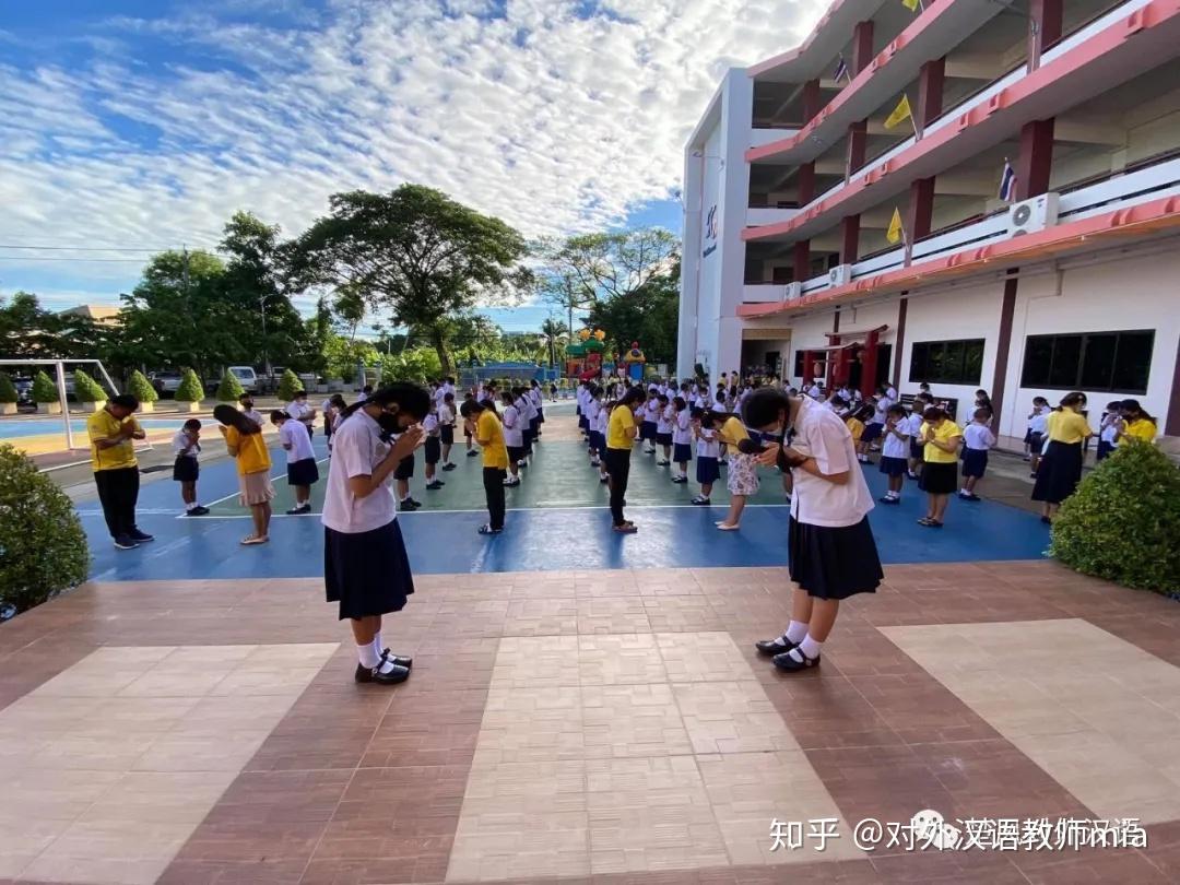 泰国中文老师开学之后的泰国学校是什么样的