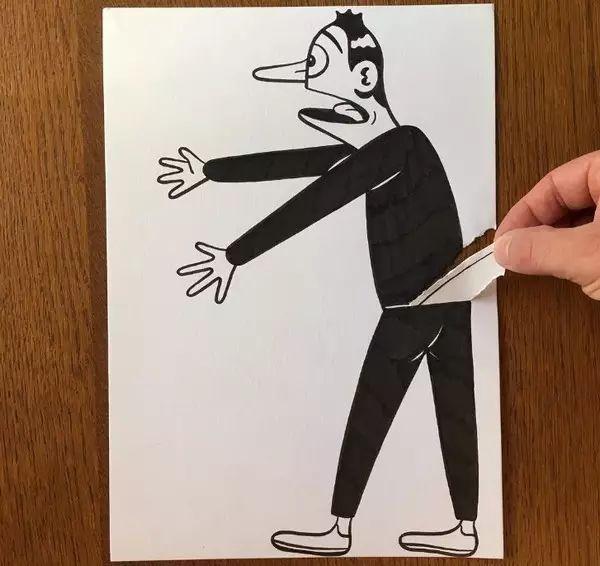 没有一张a4纸能逃出插画师的魔爪