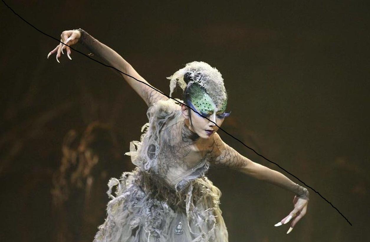 杨丽萍把生活过成诗和远方的太阳鸟