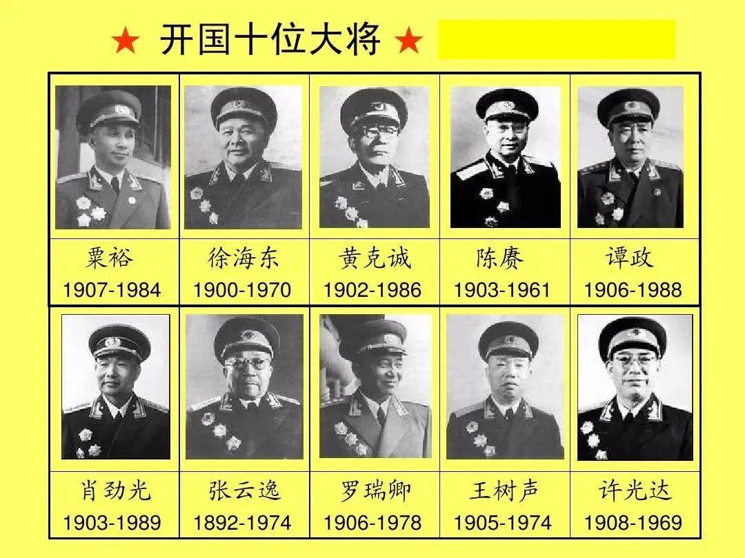 建国后,原本定的13元帅和15大将,怎么又改成了10大元帅10大将了 - 知乎