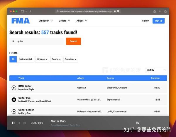 Free Music Archive (FMA) - 免费提供来自世界各地原创音乐下载的社区网站，有超多高质量的音乐 - 知乎