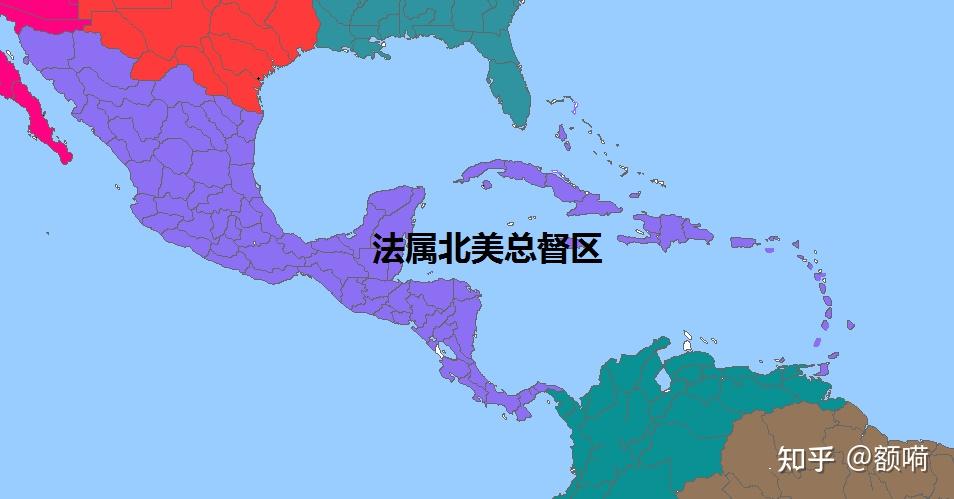 法国美洲殖民地图片