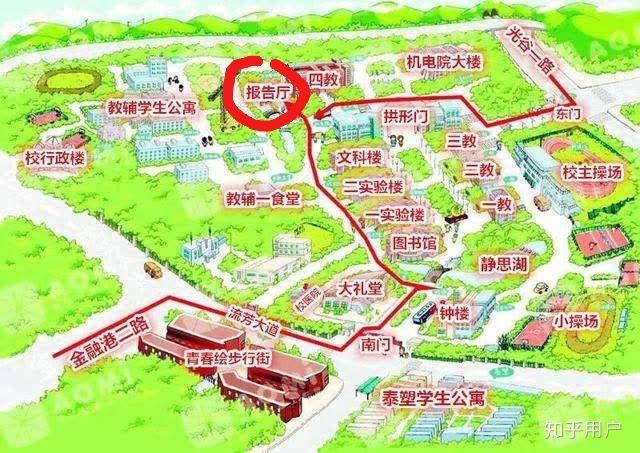 武汉工程大学平面图图片