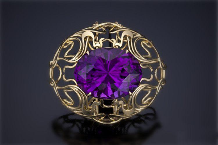 具有宝石价值的紫晶均产在火山岩,伟晶岩,或灰岩,页岩的晶洞中.