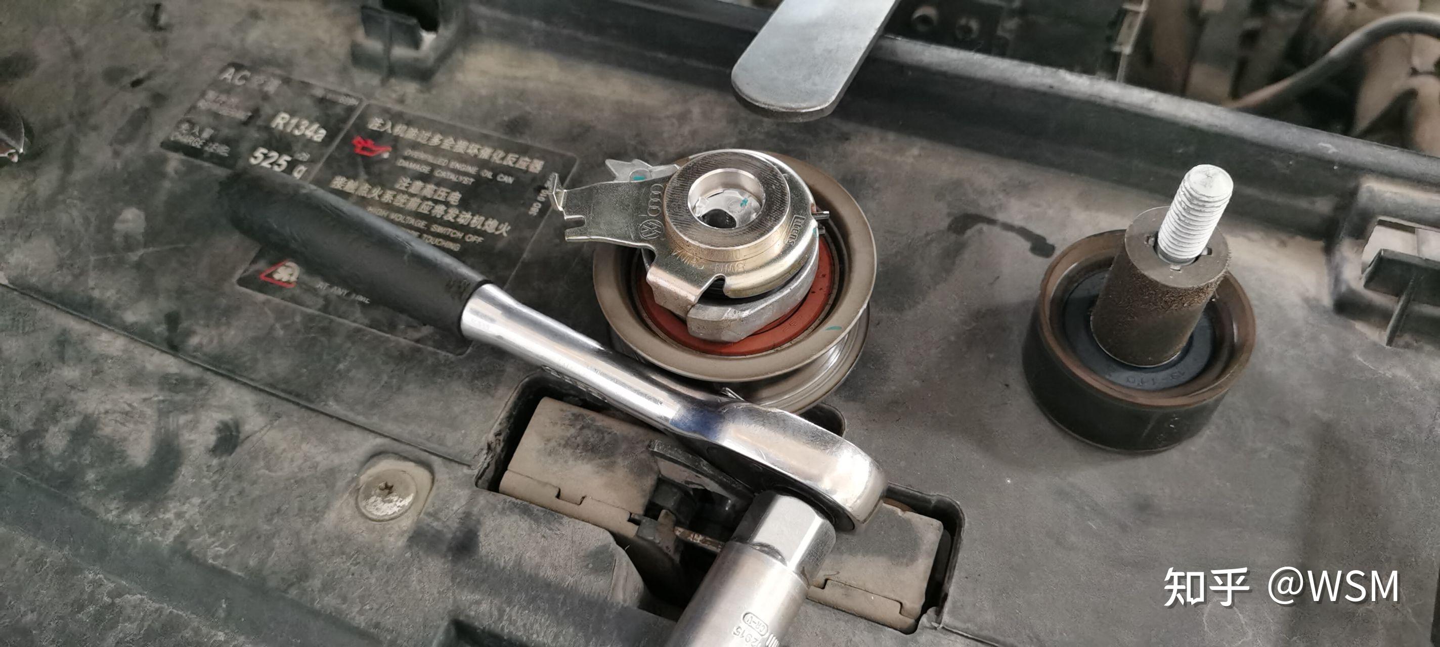 11年的朗逸到店换皮带套装 - 知乎