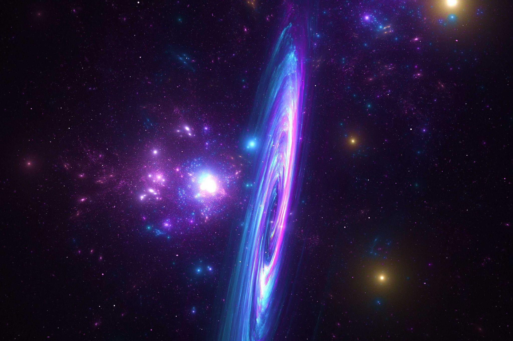 有没有暗系的星空类的壁纸