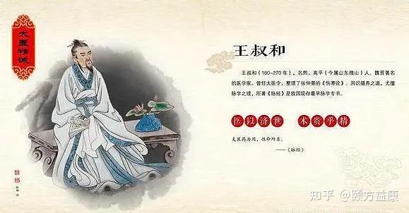 中医文化故事(人物篇)——王叔和 - 知乎