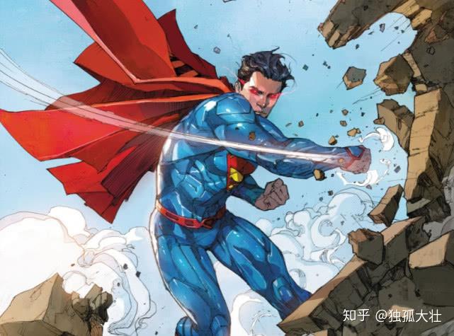 在他还没有熟悉自己力量的时候,超人经常无法控制自己的能力.