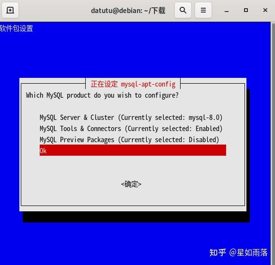 Linux debian11 mysql8 