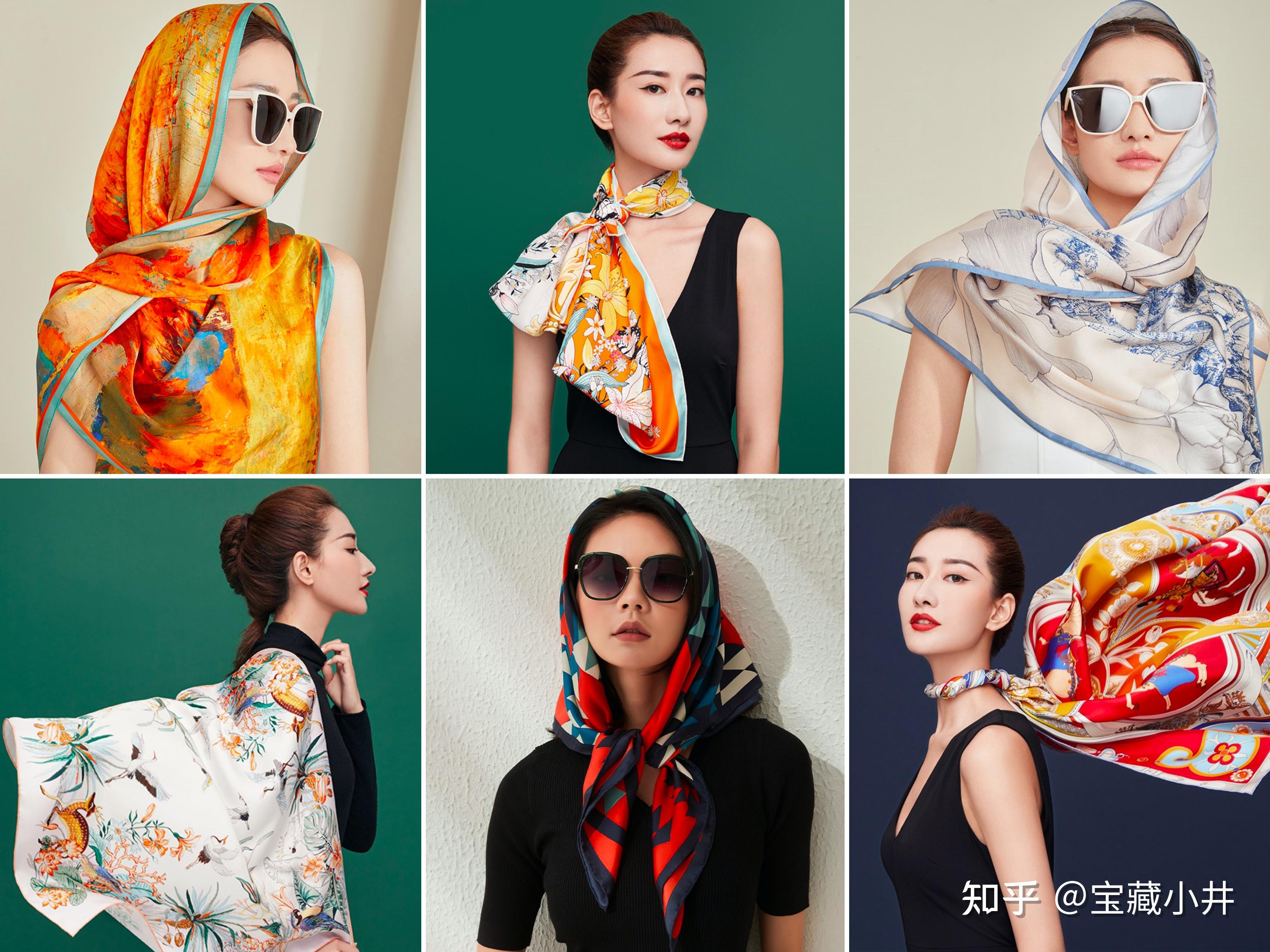 中国丝巾十大牌子图片