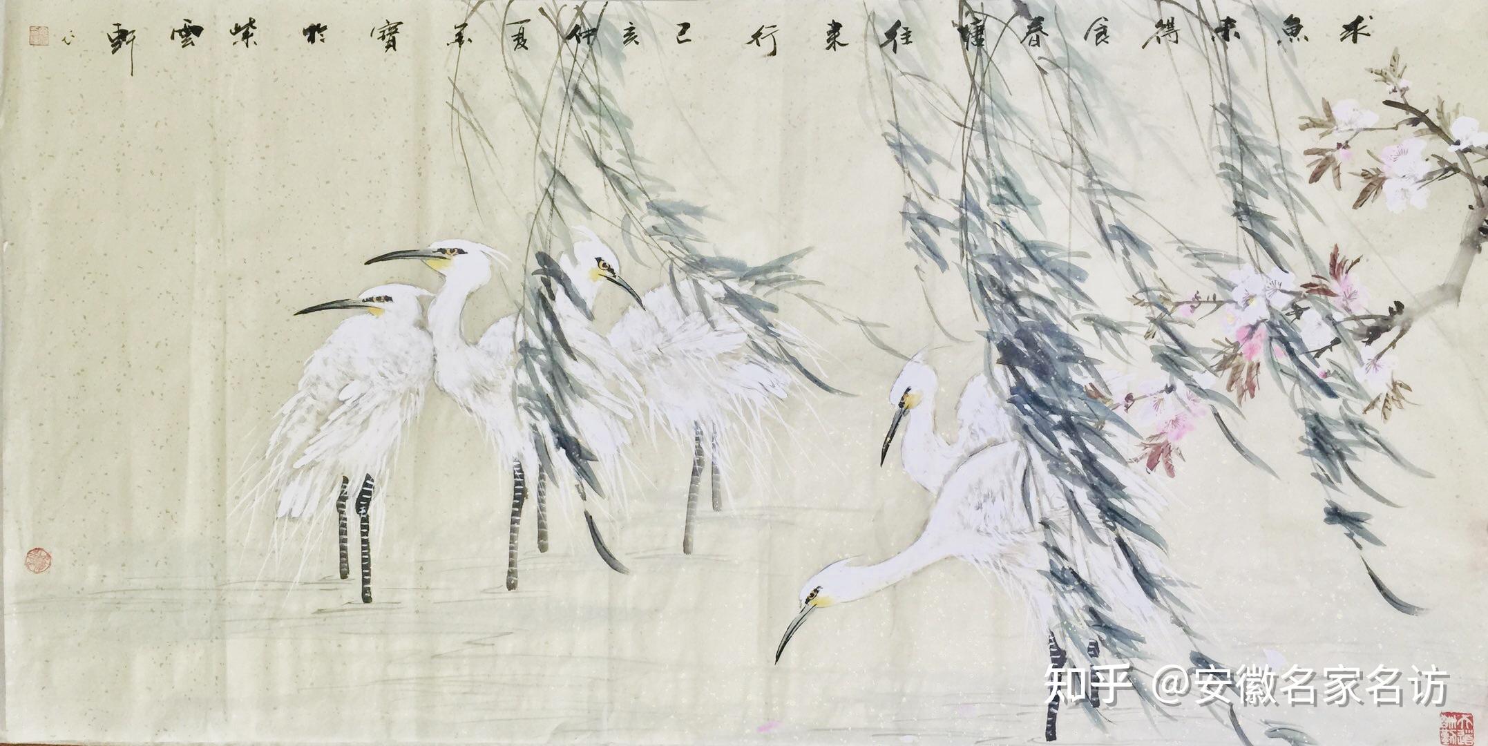 妙笔丹青栩栩如生写意画家金宝