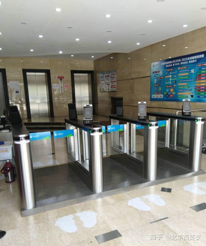 员工通道门禁系统办公楼场景应用