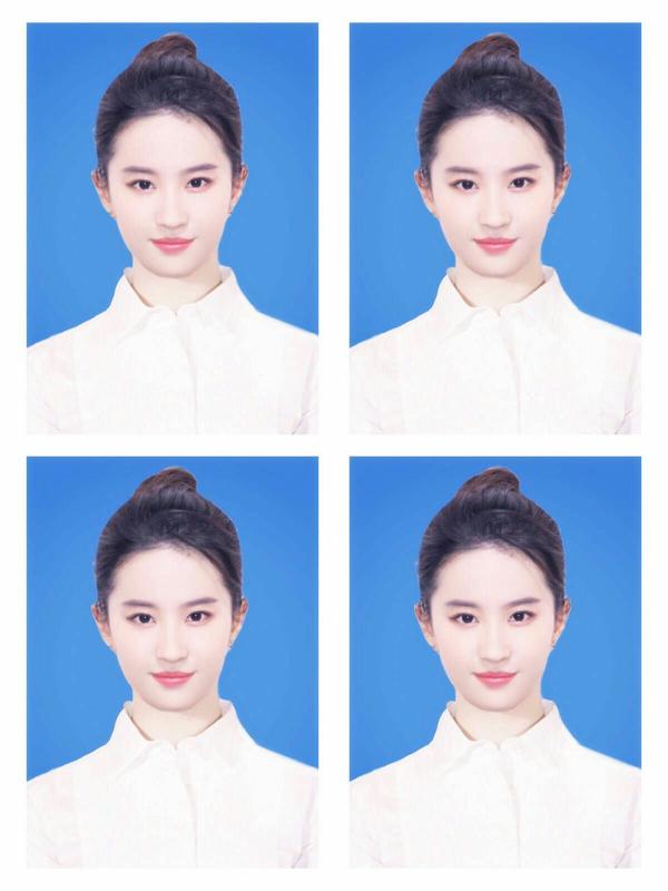 神仙姐姐的素颜照,证件照,你们感受下