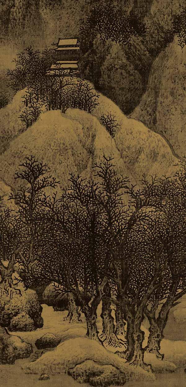 中艺汇赏名画一起见证北宋三大家之一的实力范宽作品欣赏