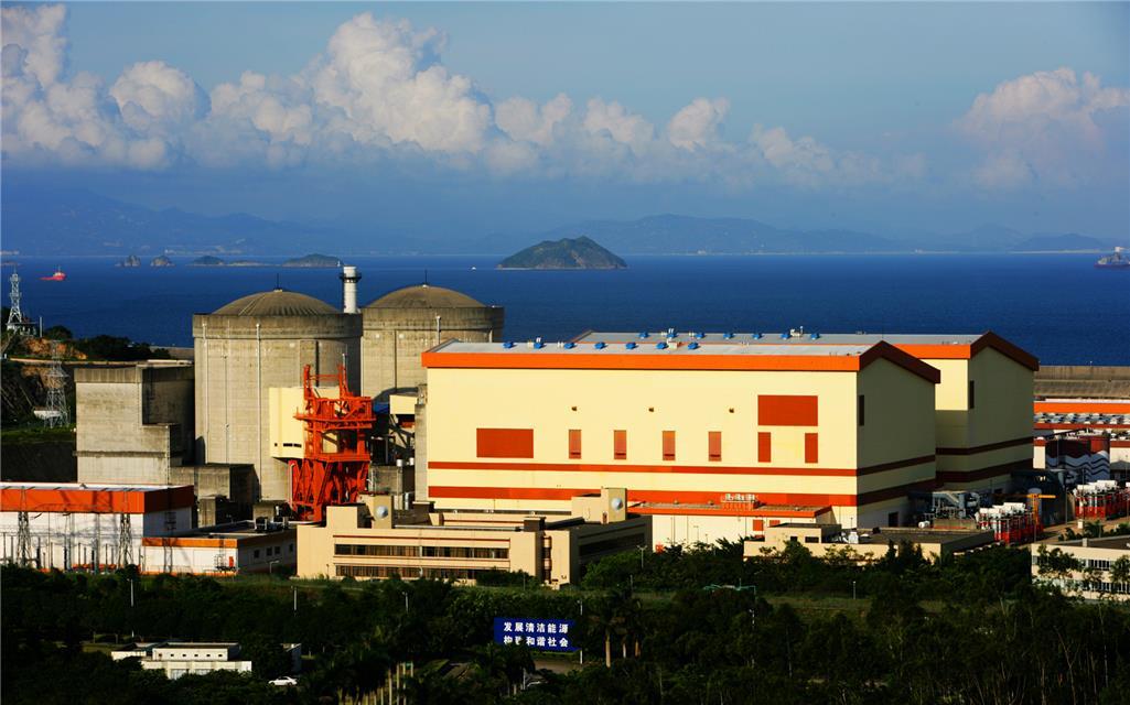 大亚湾核电站排放图片