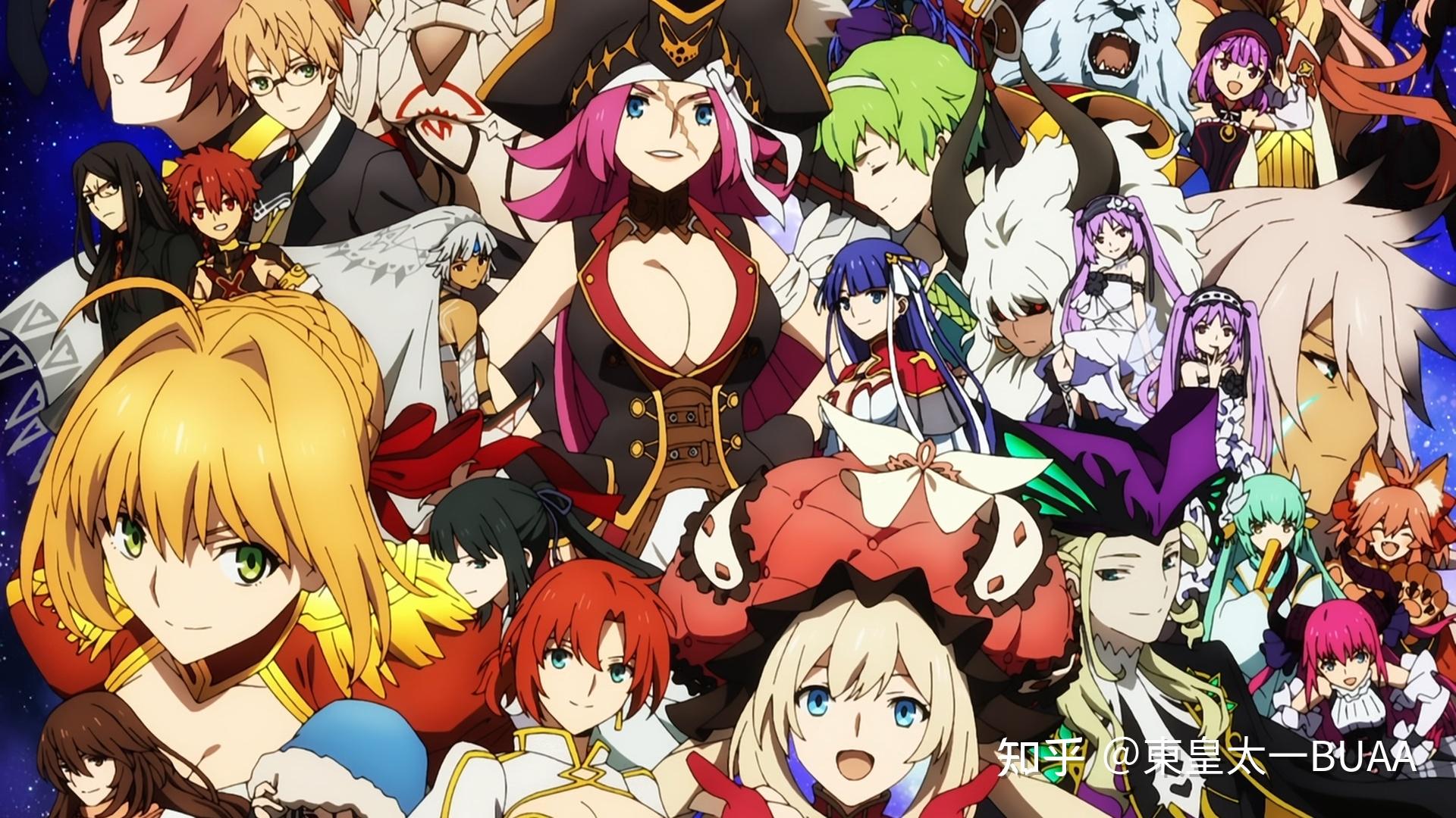 《fate/grand order -终局特异点 冠位时间神殿所罗门-》动画出场英灵