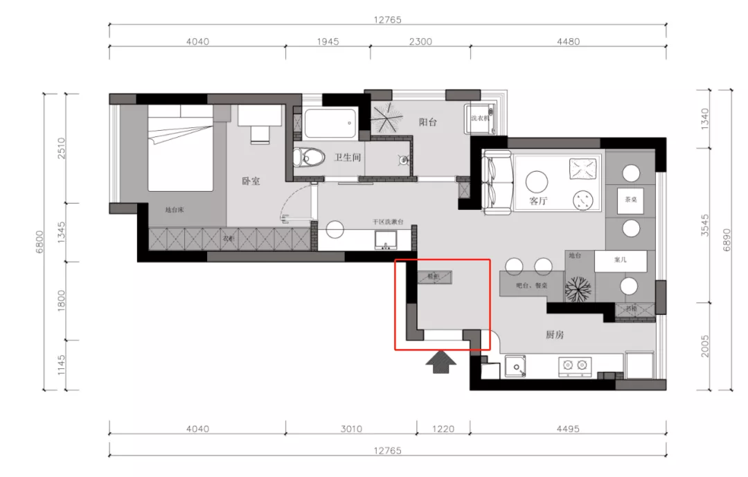直入式户型如何设计玄关