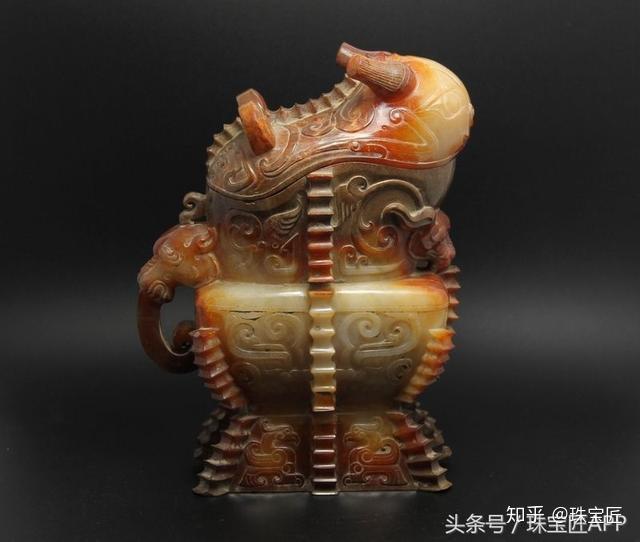 壶爵觥彝卣罍杯卮斝盉，这些古人的玉质酒器你能区分清吗？