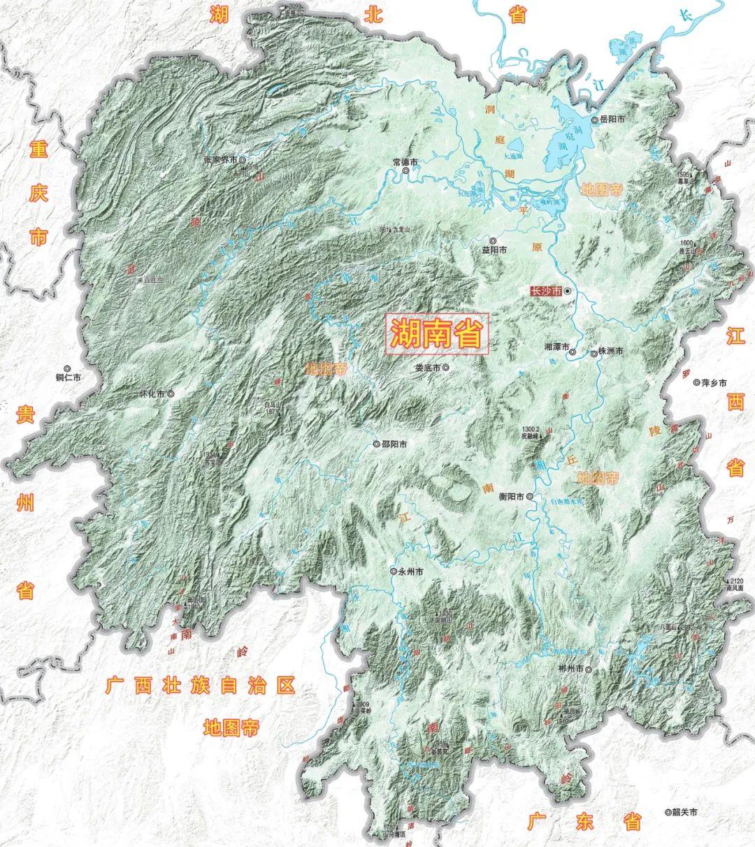 江南丘陵地理位置图片