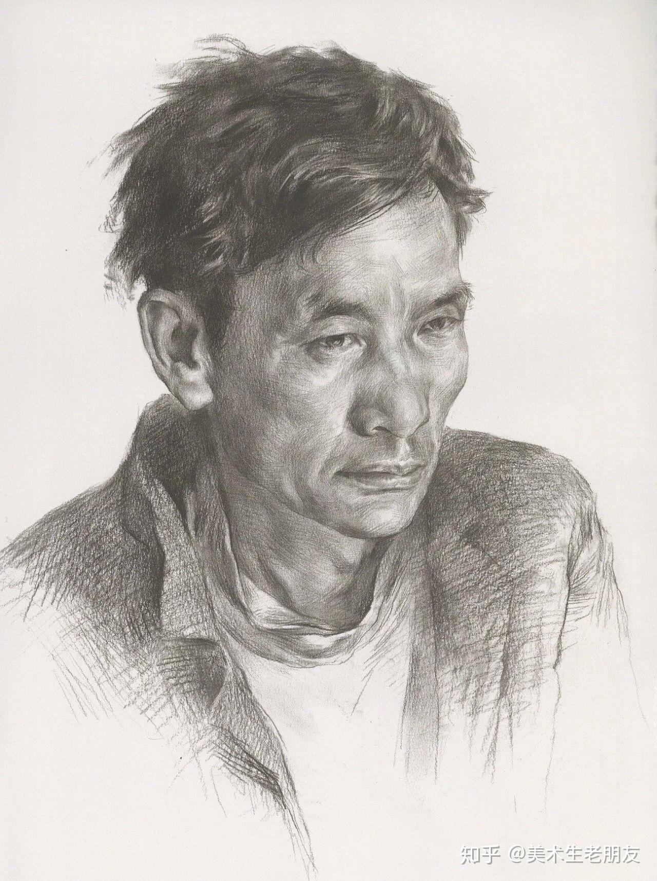 素描头像精选合集素描头像素材又双叒叕来啦60美术生看到忍不住临摹