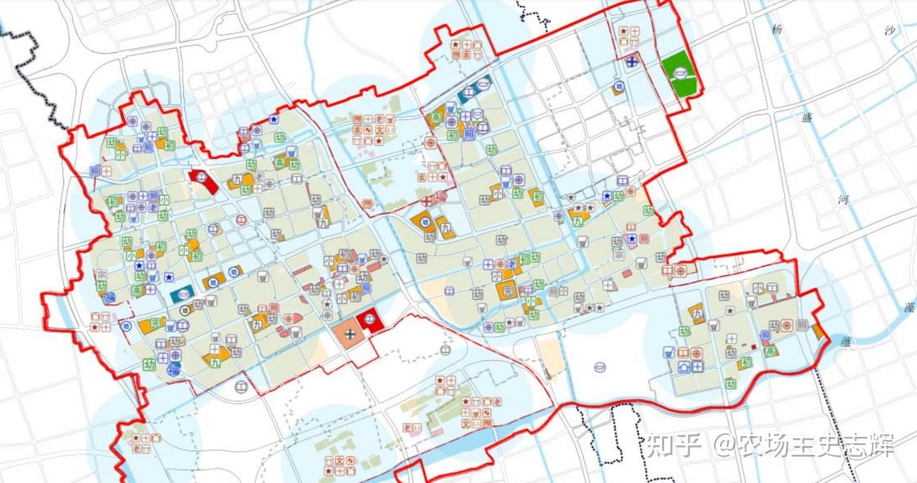 最新上海市宝山区顾村镇国土空间总体规划2035含近期2025年重点实施